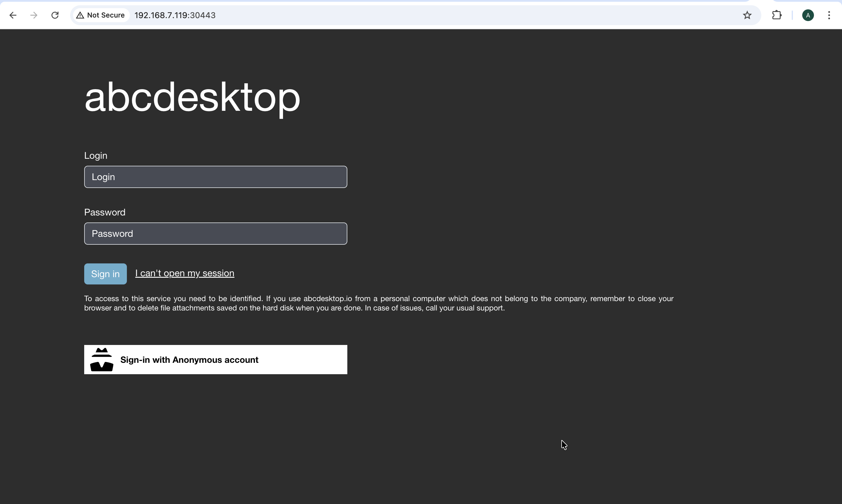 kind home page