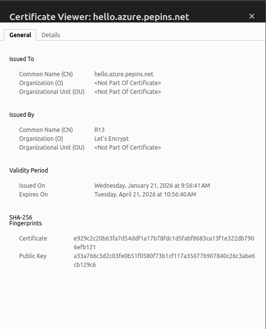 reach your website using https