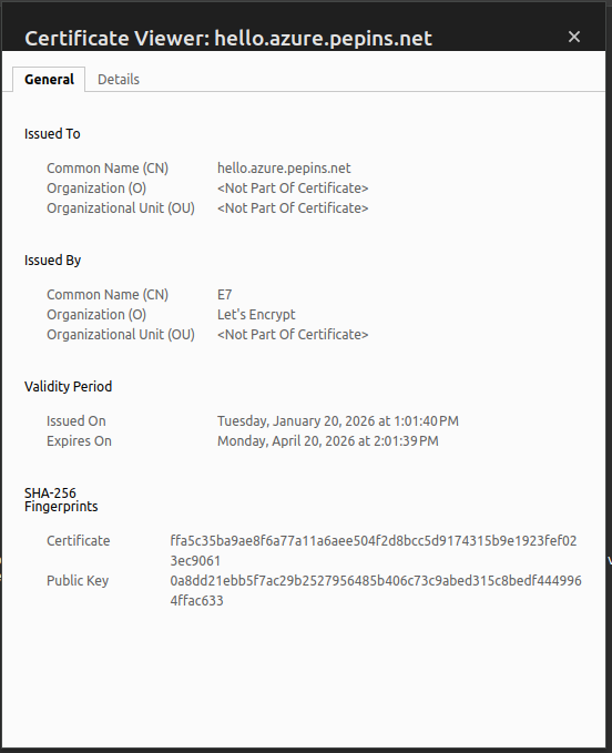 reach your website using https