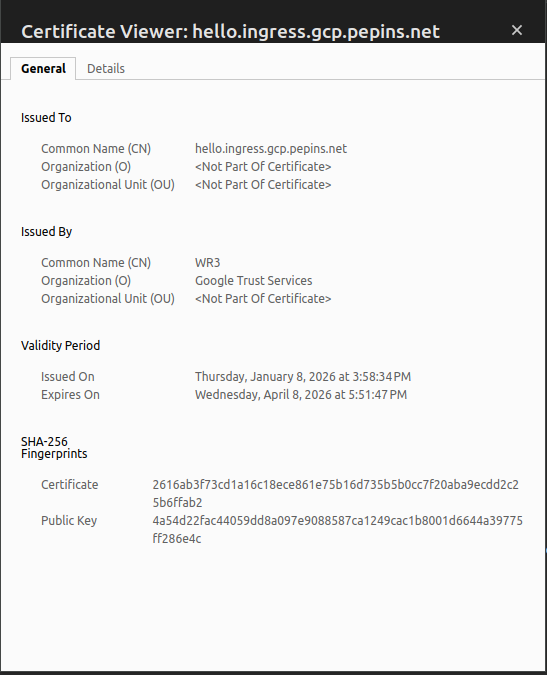 reach your website using https