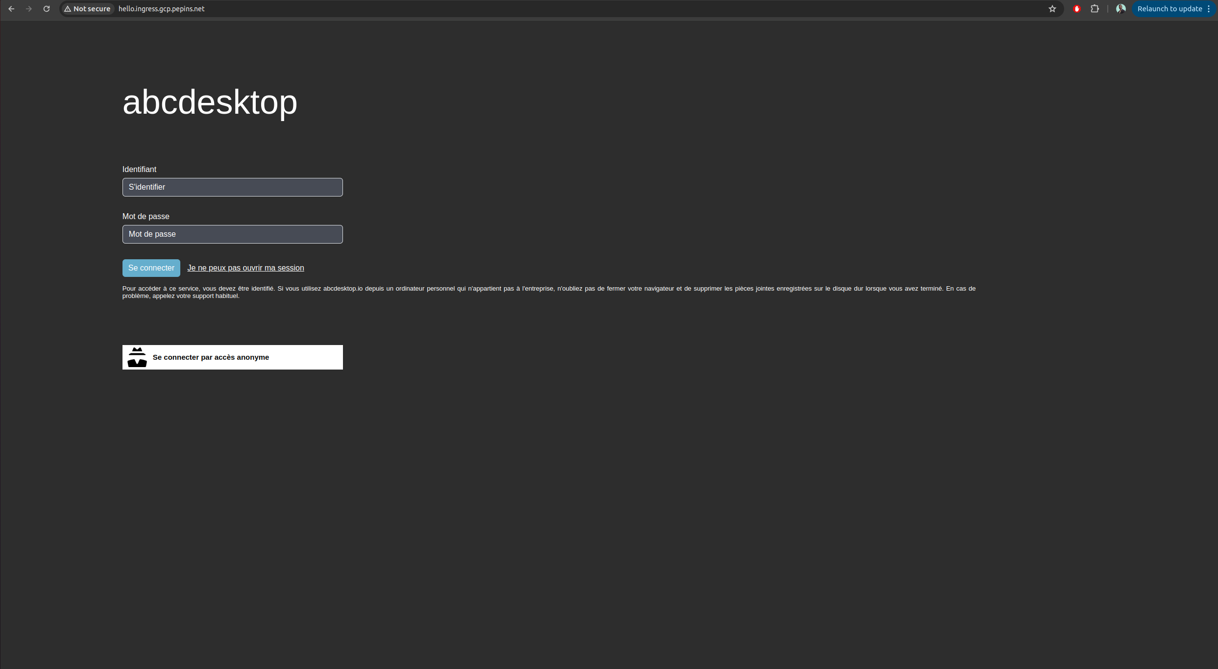reach your website from your new name