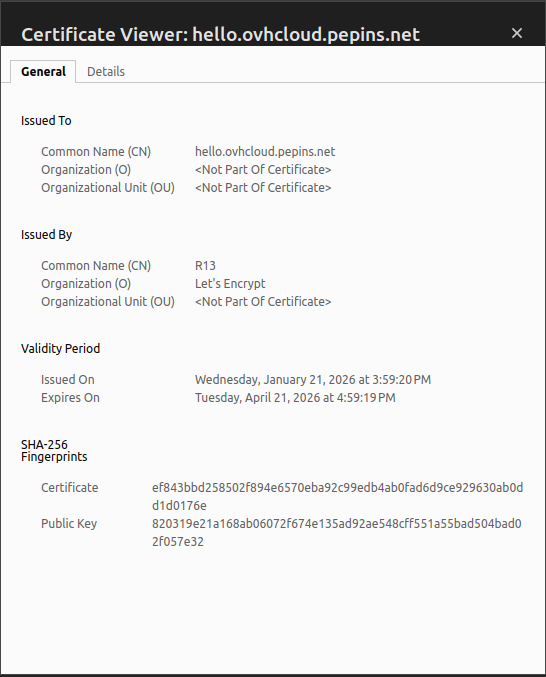reach your website using https