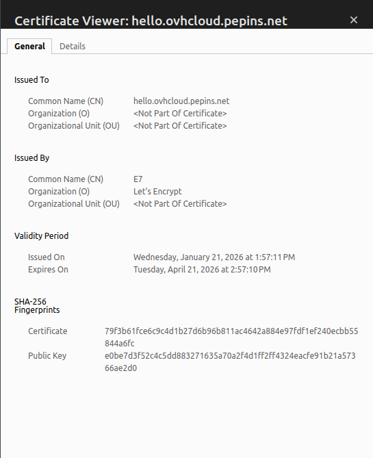 reach your website using https