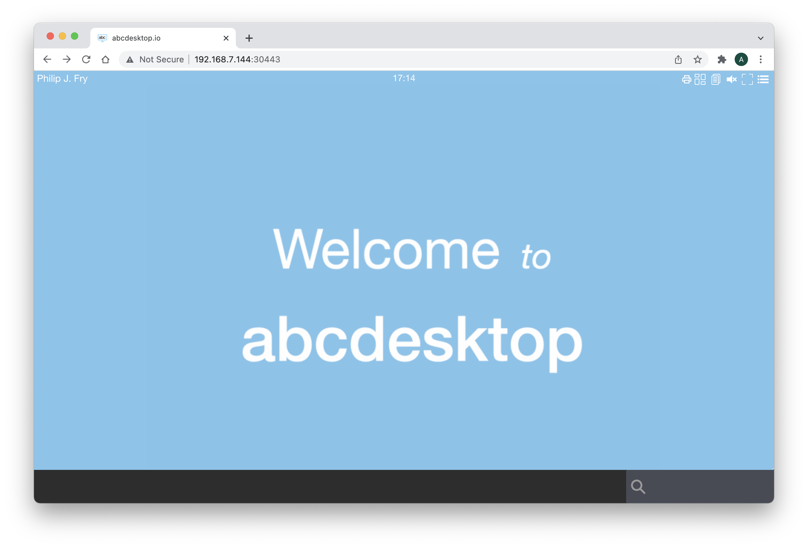 abcdesktop login bastion